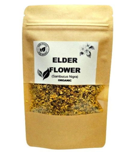 Organic ELDER FLOWER | sambucus nigra | elder flower tea | herbal tea | dried herbs | organic herbs | dried flower | herba | tea | flowers