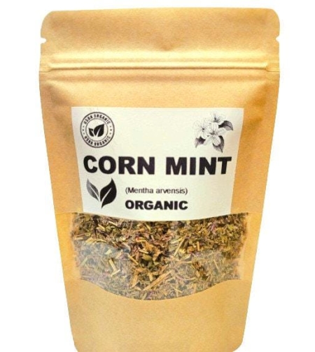 Organic CORN MINT | mentha arvensis | corn mint tea | field mint tea | wild mint tea | herbal tea | dried herbs | organic herbs | herba tea