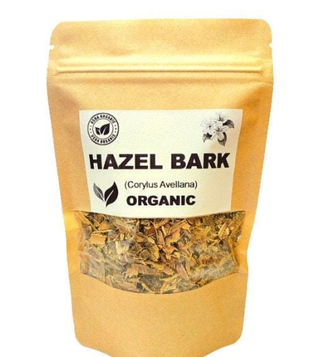 Organic HAZEL BARK | corylus avellana | hazel bark tea | herbal tea | herba | tea | dried bark tea | organic herbs | dried herbs |