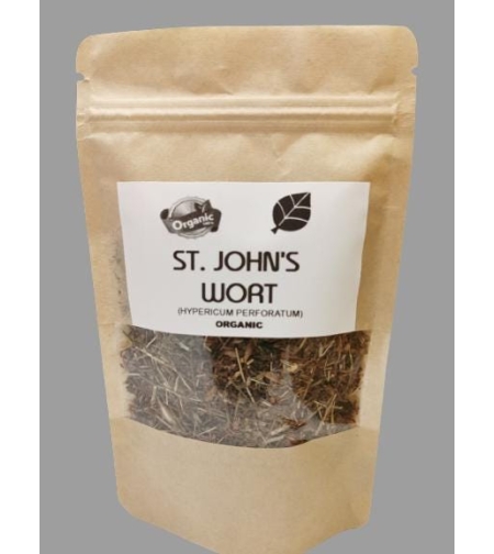 Organic ST.JOHN'S WORT | Hypericum Perforatum | St Johns Wort Tea | Herbal Tea | Organic Herbal Tea | Natural Loose Herb | Dried Natural Tea