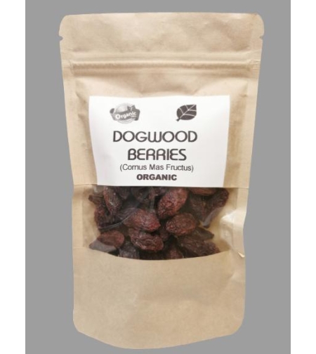Organic DOGWOOD BERRIES | Cornus Mas Fructus | Dogwood Berries Tea | Dried Berries | Organic Fruits | Organic Herb | Herba | Fruits Tea