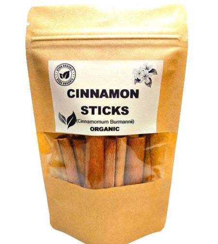 Organic CINNAMON STICKS | cinnamomum burmannii | indonesian cinnamon | cinnamon quils | dried herb | organic herb | herba | tea