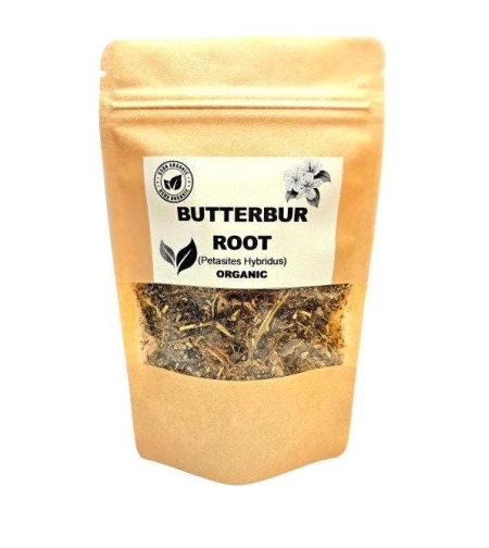 Organic BUTTERBUR ROOT | petasites hybridus | butterbur tea | herbal tea | dried root | organic herbs | dried herbs | herba | tea