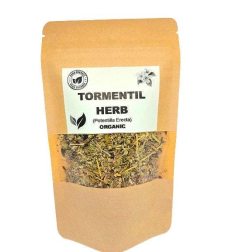 Organic tormentil herb | potentilla erecta | tormentil herb tea | herbal tea | herba | tea | organic herbs | dried herbs | herbalism | herbs