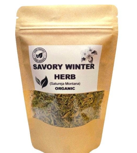 Organic SAVORY WINTER HERB | satureja montana | savory tea | herbal tea | dried herbs | organic herbs | savory herb tea | herba | tea
