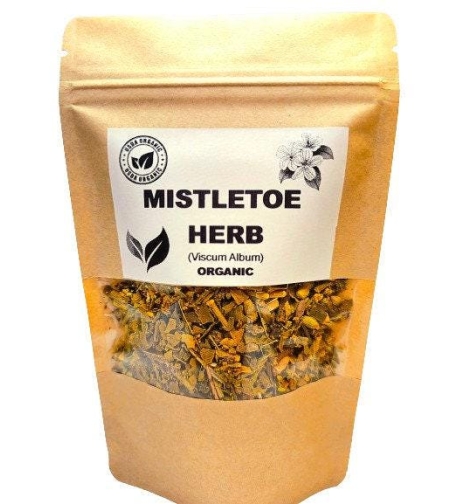 Organic MISTLETOE HERB | viscum album | mistletoe tea | herbal tea | dried herbs | organic herbs | herba | tea