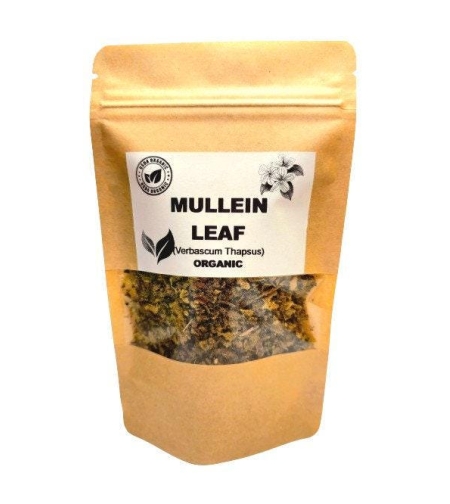 Organic MULLEIN LEAF | mullein leaf tea | mullein leaf | c/s verbascum thapsus | dried wildcrafted mullein leaf | mullein leaf herb
