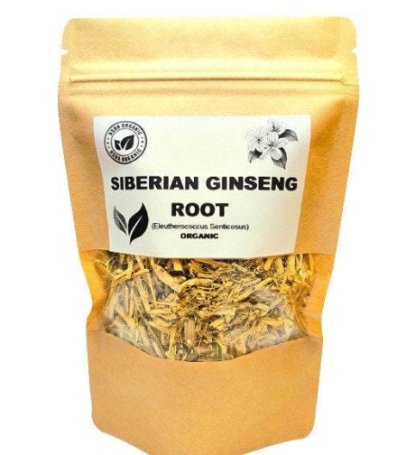 Organic SIBERIAN GINSENG ROOT | eleutherococcus senticosus radix | siberian ginseng tea | herbal tea | dried root | organic herbs | herba