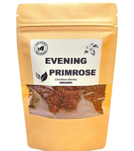 Organic EVENING PRIMROSE | oenothera biennis | evening primrose tea | herbal tea | dried seeds | organic seeds | organic herb | herba| tea