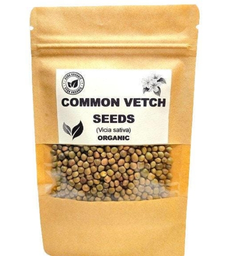 Organic common vetch seeds | vicia sativa | vetch seeds tea | garden vetch | dried seeds | organic seeds | herbal tea | herba | semens