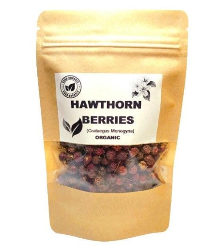 Organic HAWTHORN BERRIES | crataegus monogyna | hawthorn tea | dried berries | herbal tea | organic herbs | vitamin | herba | tea
