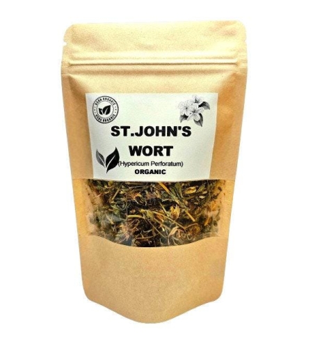 Organic SR.JOHN'S WORT | hypericum perforatum | st johns wort tea | herbal tea | organic herbs | dried herbs | herba | tea