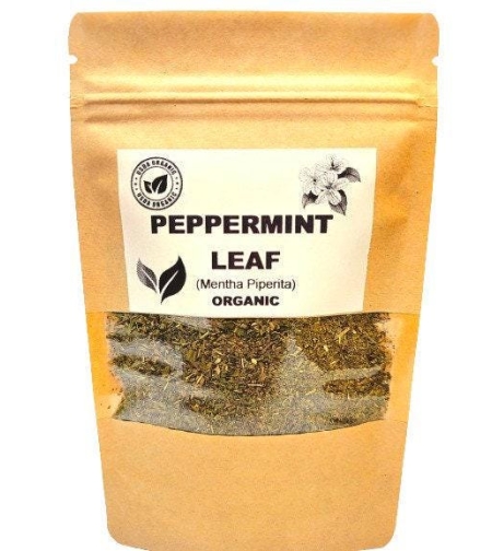Organic PEPPERMINT LEAF | mentha piperita | peppermint tea | herbal tea | dried leaf | dried herbs | organic herbs | herba | tea