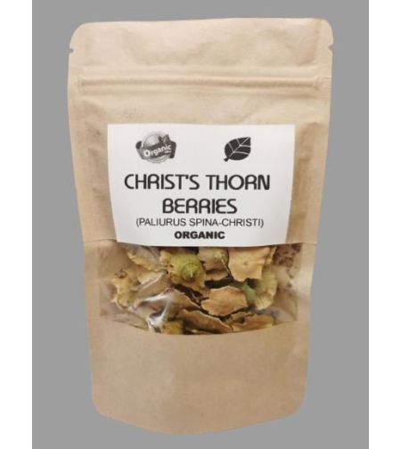 Organic JERUSALEM THORN BERRIES | Paliurus Spina Christi | Christ's Thorn Berries | Christ Thorn Tea | Herbal Tea | Herba | Tea