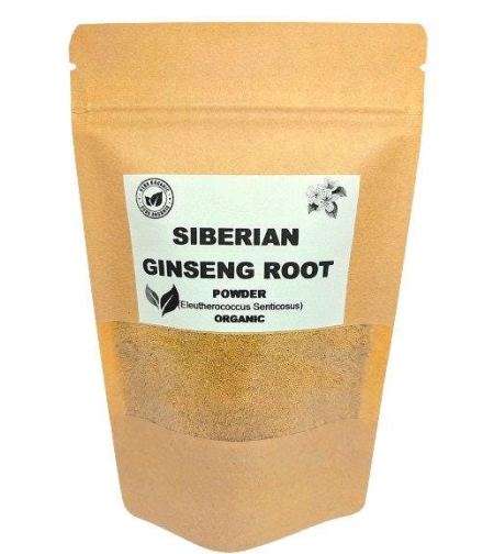 Organic SIBERIAN GINSENG ROOT powder | eleutherococcus senticosus radix | siberian ginseng tea | herbal tea | dried root powder | powder