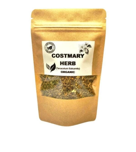 Organic COSTMARY HERB | tanacetum balsamita | costmary tea | herbal tea | dried herbs | organic herbs | herba | tea
