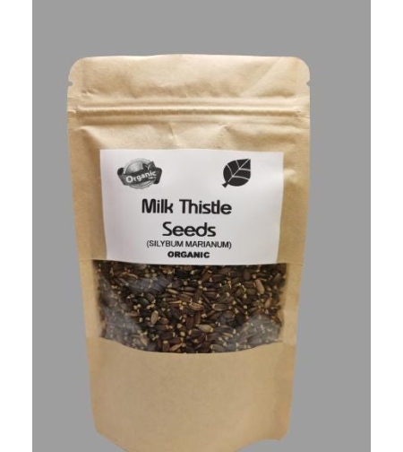 Organic MILK THISTLE SEEDS | Silybum Marianum | Milk Thistle Tea | Dried Seeds | Organic Seeds | Herbal Tea | Seeds