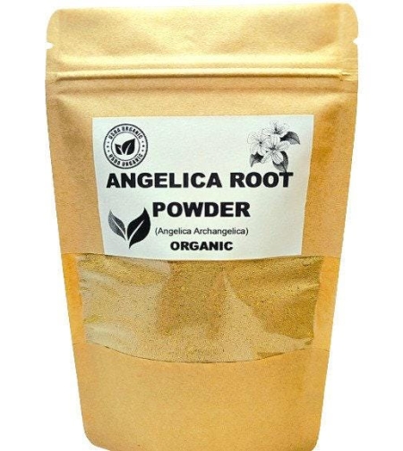 Organic ANGELICA ROOT POWDER | angelica archangelica | angelica root tea | powder | herbal tea | dried root powder | herba | tea | organic
