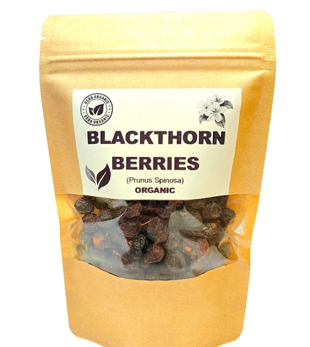 Organic BLACKTHORN BERRIES | prunus spinosa | blackthorn tea | dried berries | dried fruits | organi herb | dried herb | fruit tea | herba