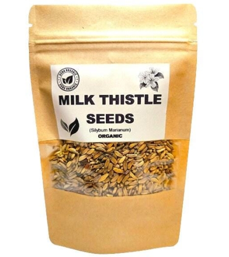 Organic MILK THISTLE SEEDS | silybum marianum | milk thistle tea | dried seeds | organic seeds | herba | tea | semens |
