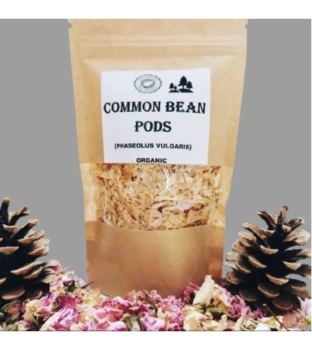 Organic COMMON BEAN PODS Phaseolus vulgaris l | Medicinal Herbs | Dried Herbal Tea | Herbal Medicine | Herbal Tea | Organic Tea