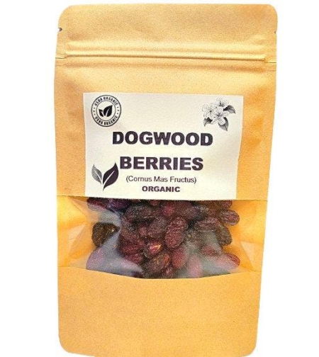 Organic DOGWOOD BERRIES | cornus mas fructus | dogwood berries tea | dried berries | organic fruits | organic herb | herba | fruits tea