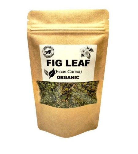 Organic FIG LEAF | ficus carica folia | fig leaf tea | herbal tea | dried leaves | organic herbs | dried herbs | herba | tea