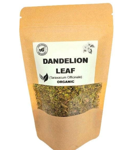 Organic DANDELION LEAF | taraxacum officinale | dandelion leaf tea | herbal tea | herbalism | organic herbs | dried leaf | herba | tea