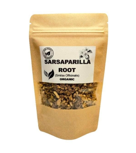 Organic SARSAPARILLA ROOT | smilax officinalis | sarsaparilla tea | herbal tea | dried root | organic herbs | organic root | herba