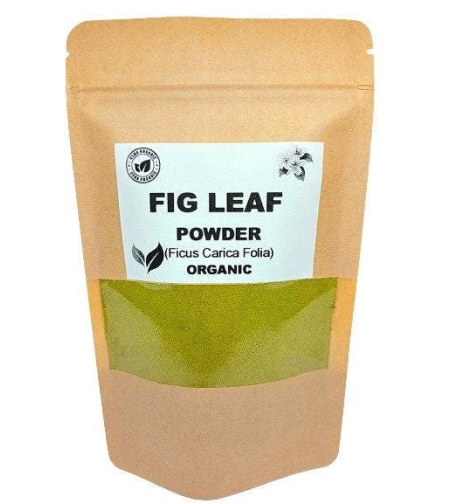 Organic fig leaf powder | ficus carica folia | fig leaf tea | herbal tea | dried leaves | organic herbs | dried herbs | herba | powder tea