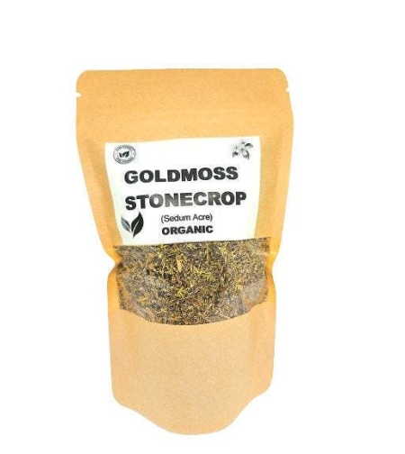 Organic goldmoss stonecrop herb | sedum acre | goldmoss stonecrop tea | herbal tea | herba | tea | organic herbs | dried herbs | herba