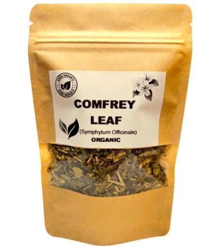 Organic COMFREY LEAF | symphytum officinale | comfrey leaf tea | herbal tea | dried leaf | organic herbs | herba | tea