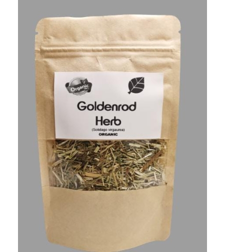 Organic GOLDENROD HERB | Solidago virgaurea | Natural Herbs Remedy | Natural Organic Tea | Goldenrod Tea | Herbal Tea | Herba | Tea