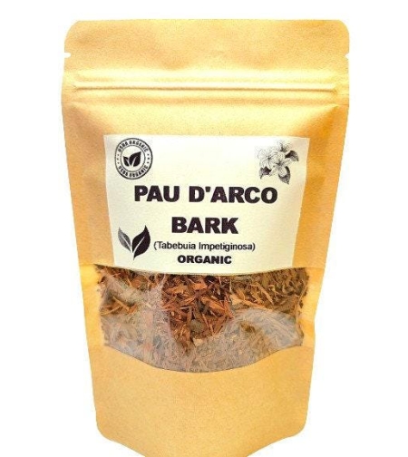 Organic PAU D'ARCO BARK | tabebuia impetiginosa | pau d'arco bark tea | herbal tea | dried bark | lapacho pau d’arco bark | herba | tea