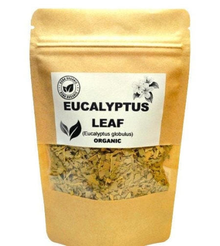 Organic EUCALYPTUS LEAF | eucalyptus globulus | eucalyptus tea | herbal tea | dried leaf | organic herbs | herba | tea | dried herbs