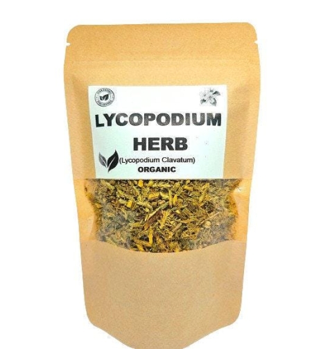Organic LYCOPODIUM HERB | lycopodium clavatum | running clubmoss herb | herbal tea | herba | tea | dried herb | organic herb |