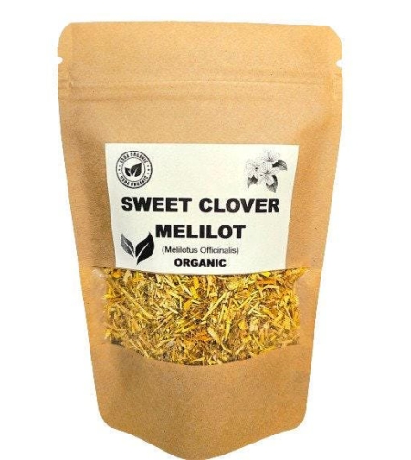Organic SWEET CLOVER MELILOT herb | melilotus officinalis | melilot tea | sweet clover tea | herbal tea | herba | tea | organic herbs