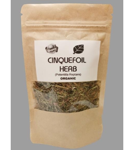 Organic CINQUEFOIL HERB | Potentilla reptans l | Medicinal Herbs | Dried Herbal Tea | Herbal Medicine | Herbal Tea | Herba | Tea | Oragnic