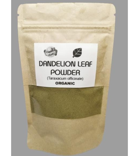 Organic DANDELION LEAF Powder | Taraxacum Officinale | Dandelion Leaf Tea | Herbal Tea | Herbalism | Organic Herb Dried Leaf | Natural Herbs