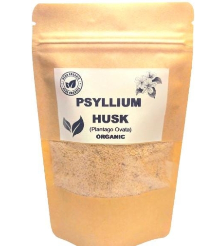 Organic PSYLLIUM HUSK | Plantago Ovata | Ispaghula Psyllium | Organic Herbs | Dried Herbs |