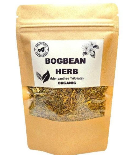 Organic bogbean herb | menyanthes trifoliata | bogbean tea | herbal tea | dried herb | organic herbs | herba | tea