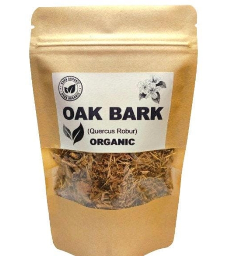 Organic OAK BARK | quercus robur | oak bark tea | herbal tea | dried bark | dried herbs | organic herbs | herba | tea | organic bark cortex