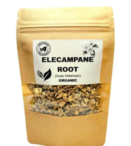 Organic ELECAMPANE ROOT | inula helenium | elecampane tea | herbal tea | dried root | dried herbs | organic herbs | herba | tea | root