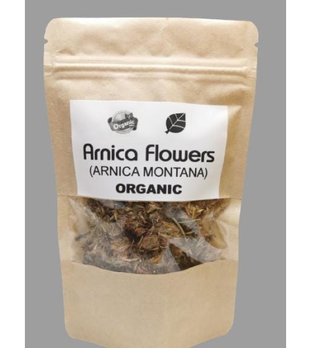 Organic ARNICA FLOWER | Arnica montana | Natural Herbal Tea | Natural Loose Herb | Dried Natural Tea | Arnica Tea | Herbal Tea