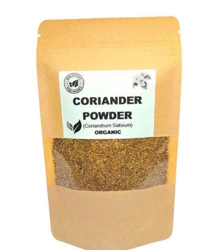Organic coriander powder | coriandrum sativum | coriander tea | herbal tea | herba | tea | organic herbs | organic powder | coriander flour