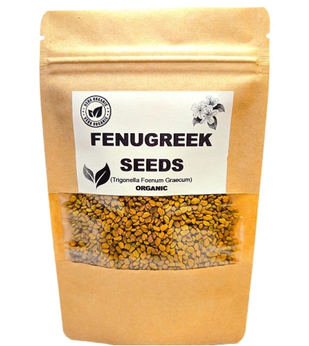Organic FENUGREEK SEEDS | Trigonella Foenum Graecum | Fenugreek Tea | Herbal Tea | Dried Seeds | Organic Seeds | Herba | Tea