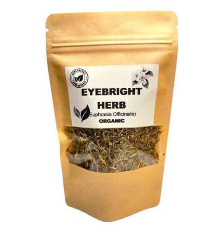Organic EYEBRIGHT HERB | euphrasia officinalis | eyebright tea | euphrasia spp herba | dried herbs | organic herbs | tea