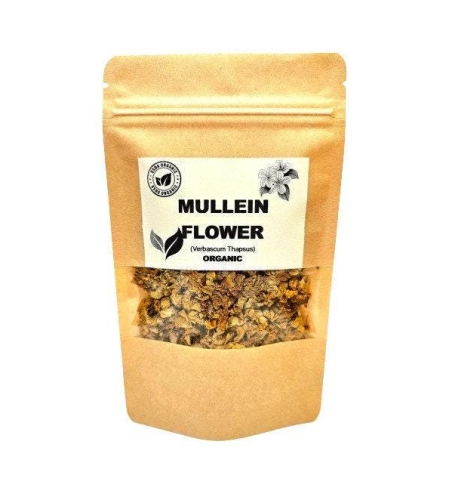 Organic MULLEIN FLOWER | verbascum thapsus | mullein tea | dried flower | organic flower | herbal tea | organic herbs | herba | tea