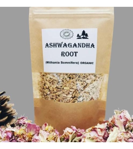Organic ASHWAGANDHA ROOT | Withania Somnifera | Ashwagandha Root Tea | Herbal Tea | Herba | Dried Root | Organic Root | Organic Herbs