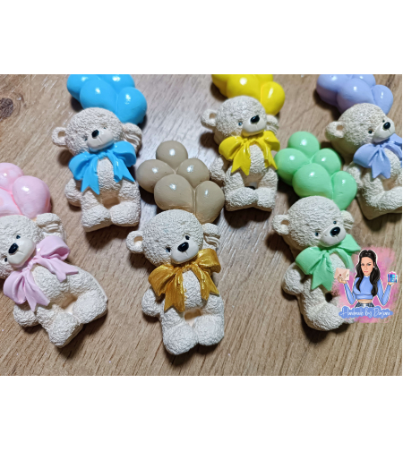 Подаръци за гости - мече с балони